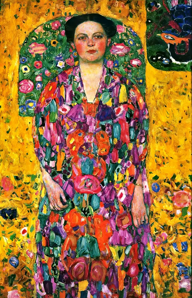 Portrait of Eugenia Primavesi by Gustav Klimt