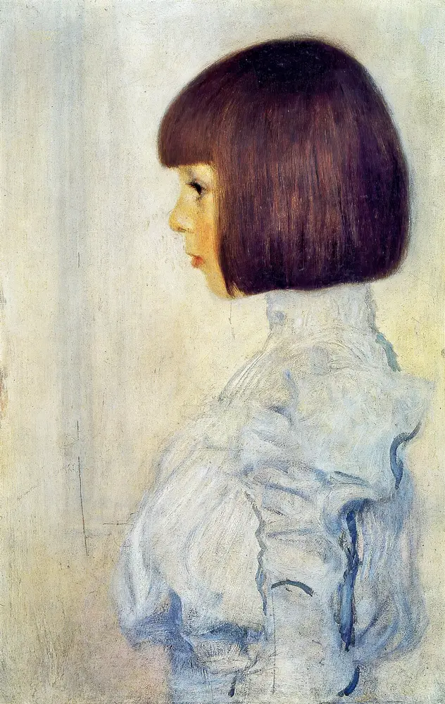 Portrait of Helene Klimt by Gustav Klimt