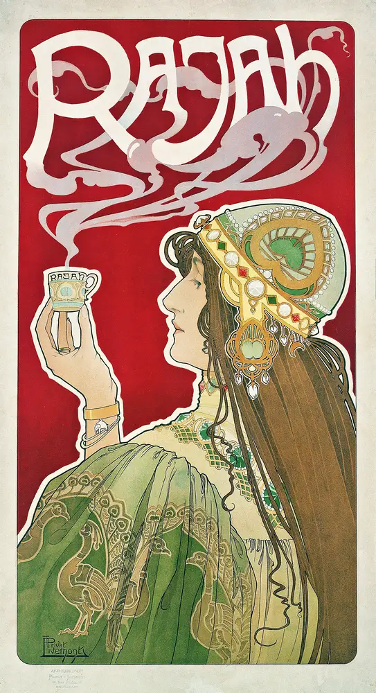Rajah (1899) by Henri Privat-Livemont