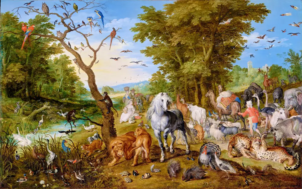 The Entry of the Animals into Noah's Ark by Jan Brueghel the Elder