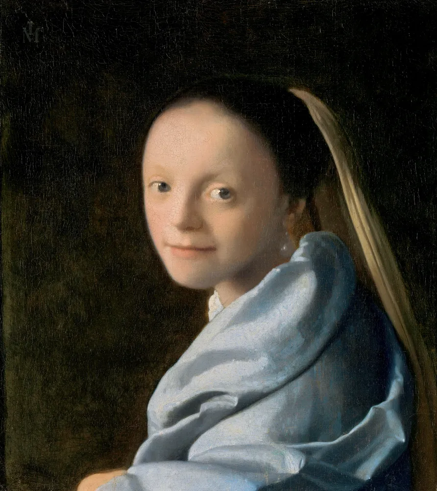 Study of a Young Woman (ca. 1665–67) by Johannes Vermeer