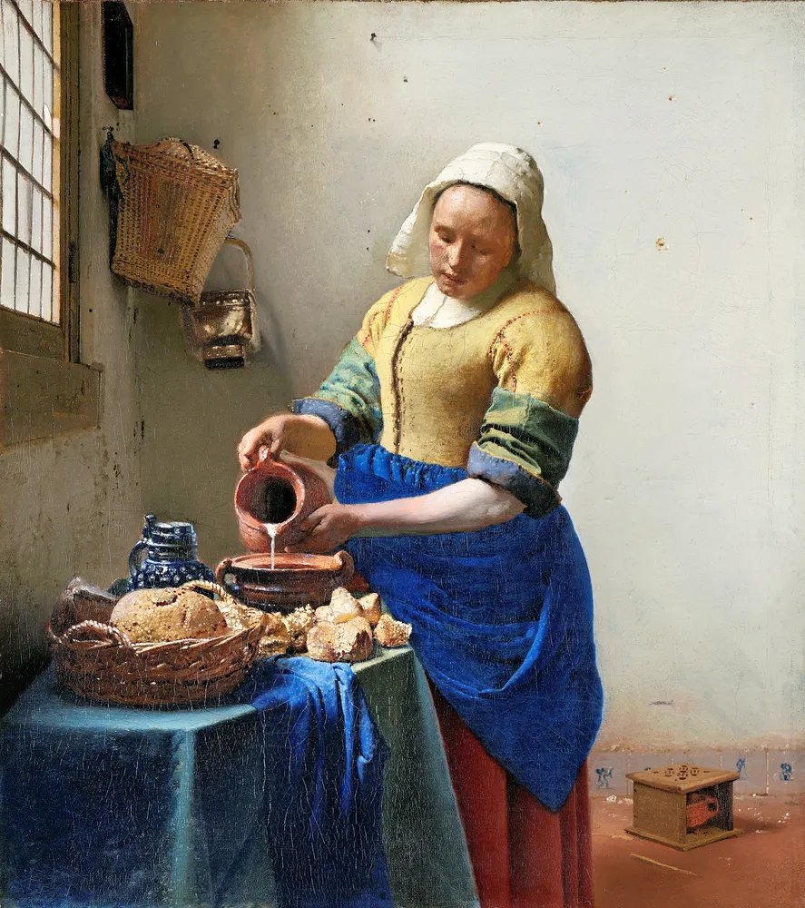 The Milkmaid (c. 1660) by Johannes Vermeer