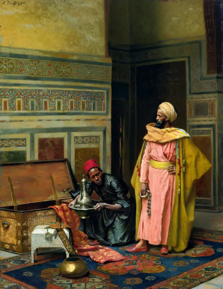 The Treasure Chest by Ludwig Deutsch