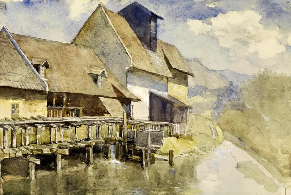 Mühle by Marie Egner