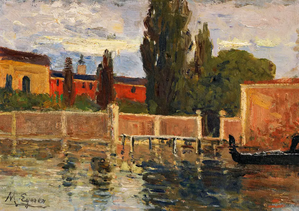 San Lazzaro bei Venedig by Marie Egner