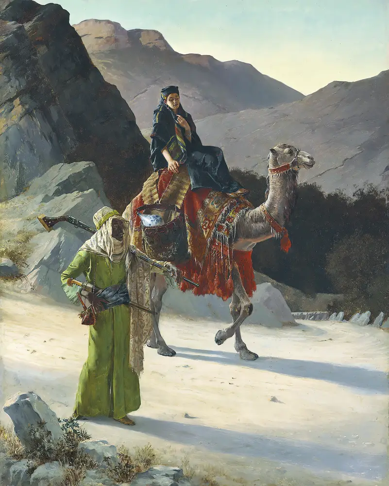 L’Escorte by Rudolf Ernst