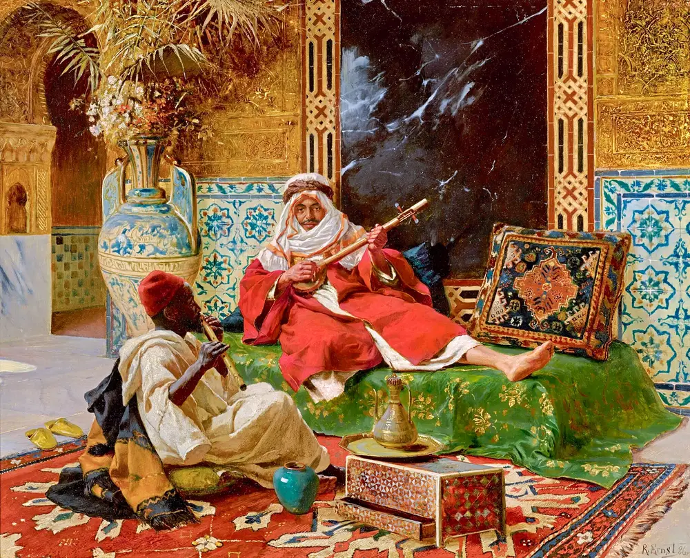 The Musicians by Rudolf Ernst