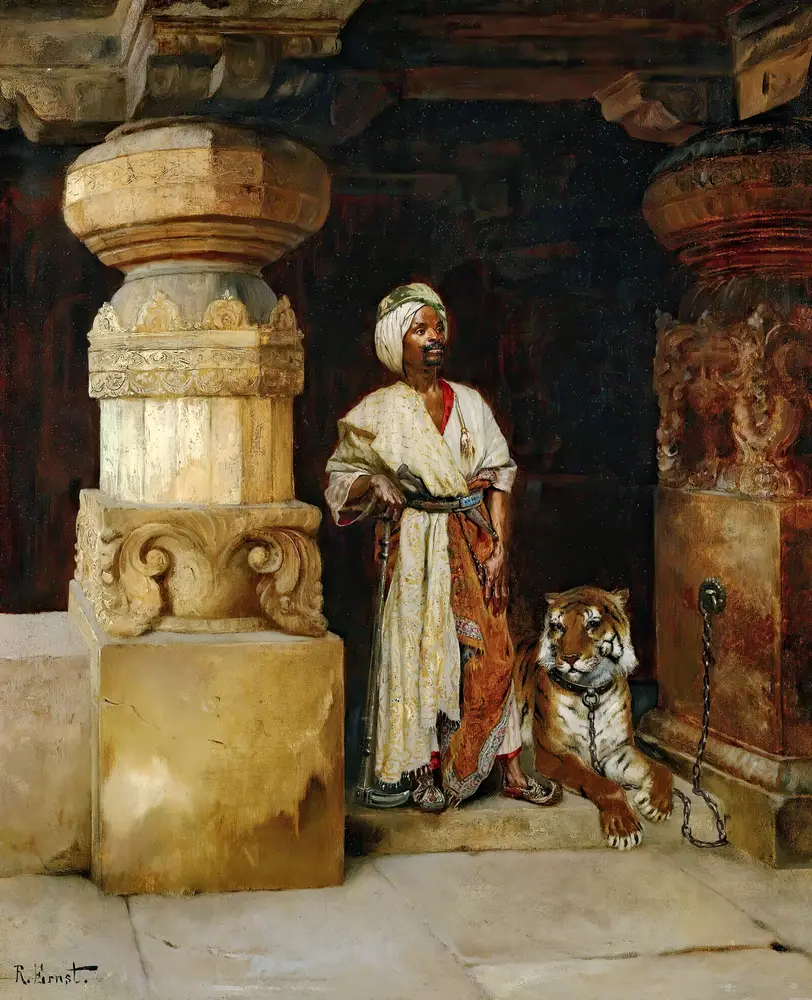 The Palace Guard by Rudolf Ernst
